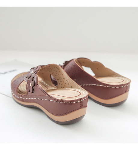 Sandalias Cómodas Con Plataforma Para Mujer Zapatos Casuales
