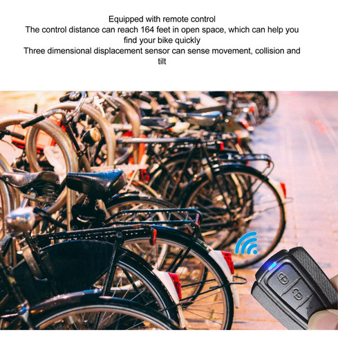 Timbre De Bicicleta A2 Con Sonido Fuerte, Antirrobo, De Segu