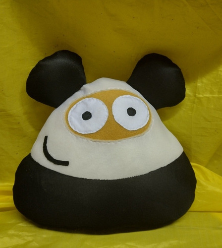 Muñeco No Peluche Almohadón Infantil Pou Diablo 30cm