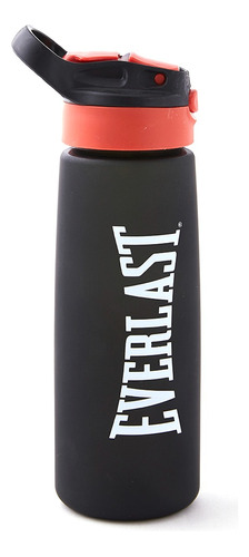 Botella Deportiva Everlast Medidor Pico Retractil Pvc 800 Ml