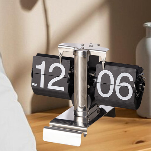 Compatível Reloj Abatible Automático De Tipo Retro, Reloj