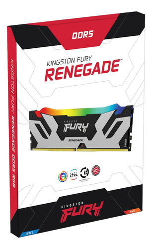 Memoria Ram Kingston Fury Renegade Ddr5 Rgb 32gb 6400 Mt/s