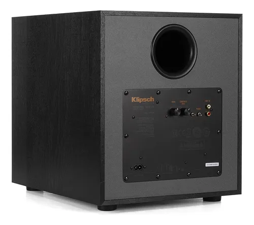 Subwoofer Klipsch R-100sw, Negro, De 10'', Graves Profundos
