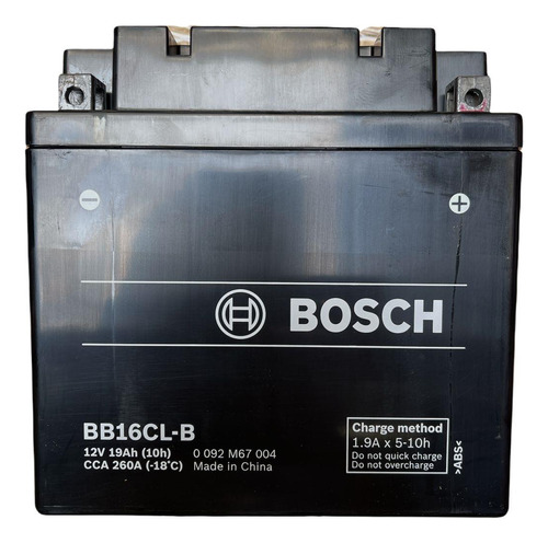 Bateria De Moto Yb16clb Sea Doo Agua Bosch 0092m67004