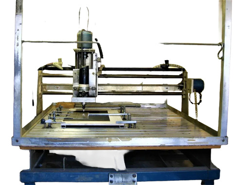 Router Cnc Industrial 100-1 Con Motores Nema 42 Rudo (Usado)