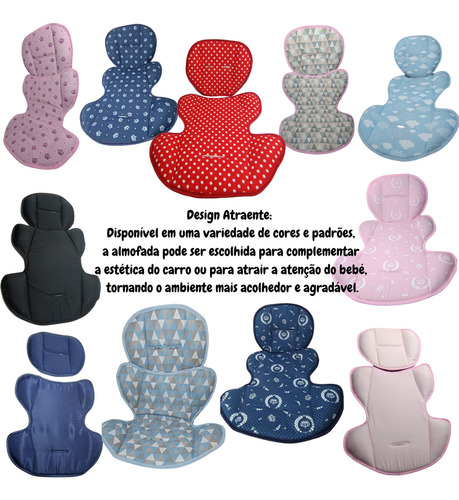 Almofada Assento Para Cadeirinha E Bebe Conforto Universal