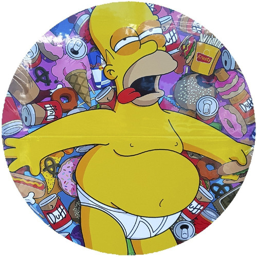 Cuadro Poster Homero Simpson. Los Simpsons