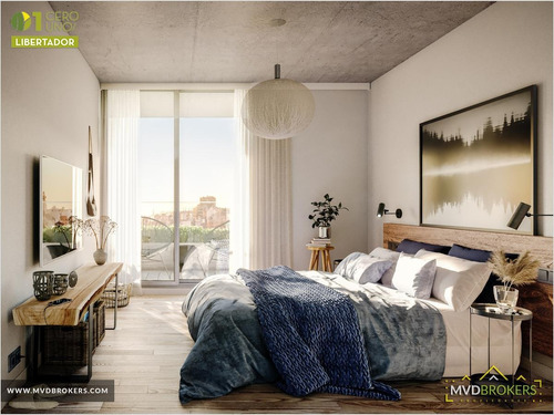 Imagen 8 de 21 de 01 Libertador | Venta Apartamento 2 Dormitorios A Estrenar Sobre Libertador | Aguada | Inversión Vivienda Promovida | Financiación | En Obra - Estrena 2022