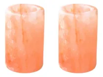 Comprar Vasos Fabricados Con Sal Del Himalaya Juego Set De 2 Vasos
