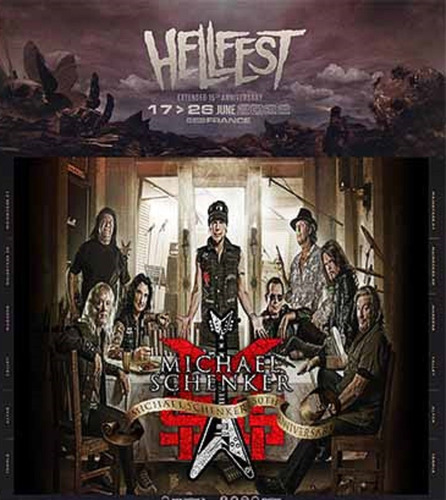 Michael Schenker - Hellfest, France 2022 (bluray)