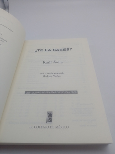 Te La Sabes? Raul Ávila (Usado)