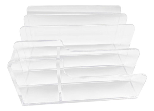 Organizador De Archivos De Escritorio De Acrílico, Soporte