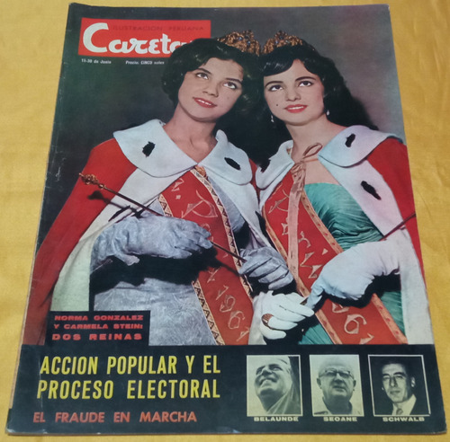 O Caretas Miss Peru 1961 John F Kennedy Gardel Ricewithduck