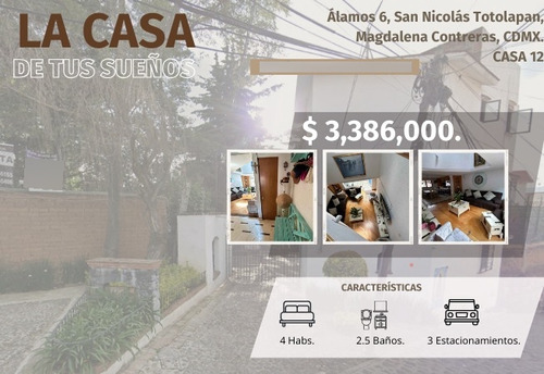 Casa En San Nicolás Totolapan / Gv16 - Za 85