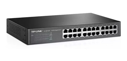 Imagem 2 de 3 de Switch 24 Portas Gigabit 10/100/1000 Tp-link Tl-sg1024d C/nf