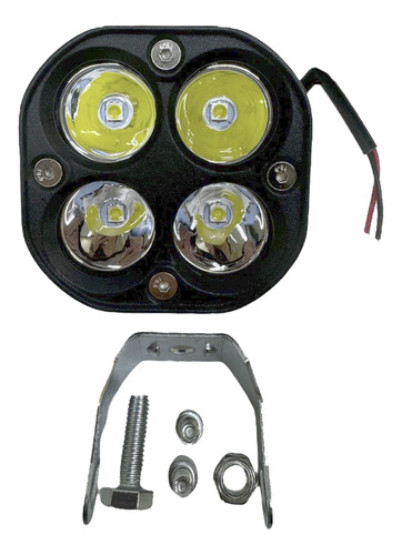 Faro Universal 4 Leds Con Lupa Tipo Spot