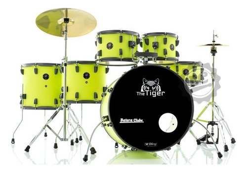 Bateria Odery The Tiger Sicilian Lemon 22,10,12,14,16 Com F