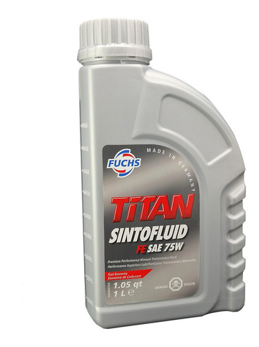 Aceite Transmision Automatica Cvt Sintetico Titan 75w