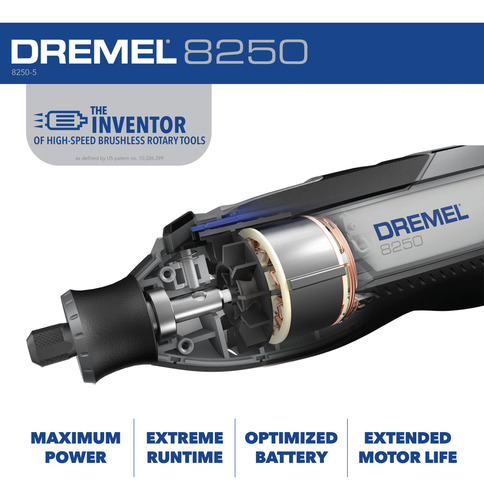 Ferramenta Rotativa Sem Fio Dremel 8250-5 12v Com Motor Sem