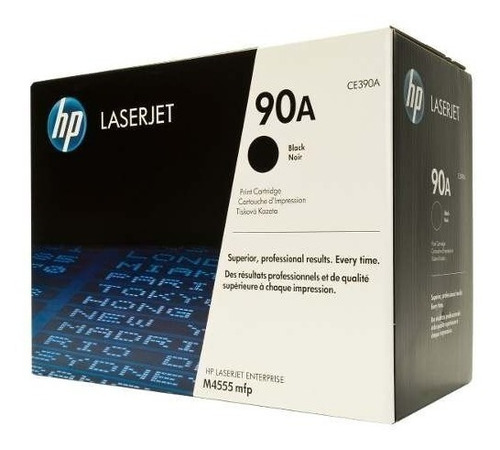 Toner Ce390a Original Hp 90a Laser M4555m602 M603 Negro