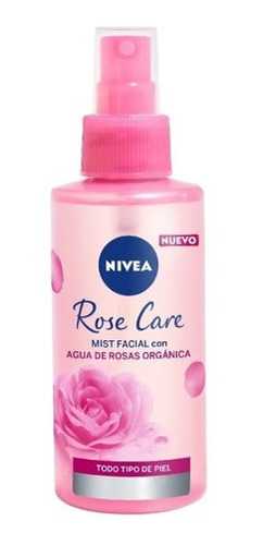 Nivea Rose Care Mist Facial Refrescante X 150ml