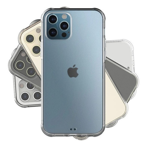 Capa Para iPhone 12 Pro Max - Silicone Transparente