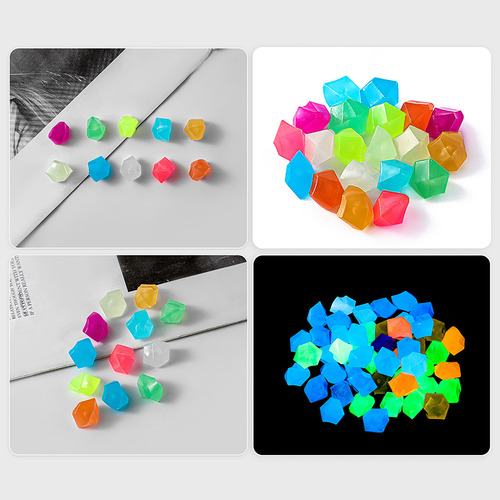 Pedras De Diamante Que Brilham No Escuro Para Decoração De A