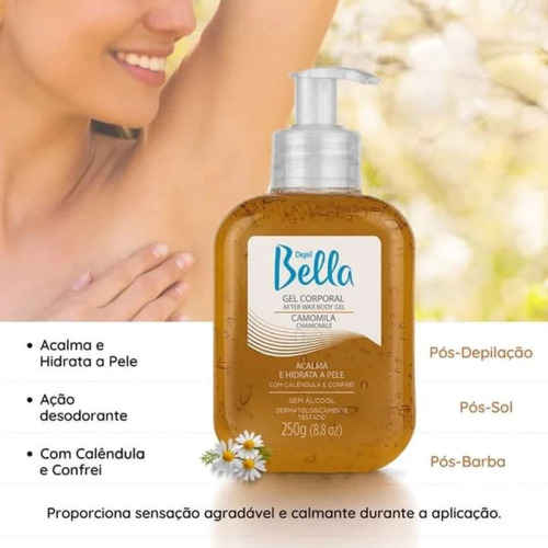 Gel Pós Depilação Depil Bella 250ml - A