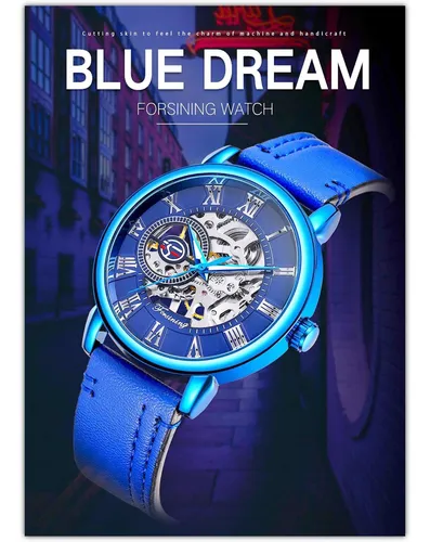 Reloj azul metalico new arrivals