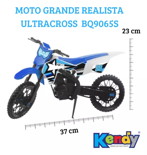 Kit 2 Motos Trilha Brinquedo Grande Realista Presente Menino 3