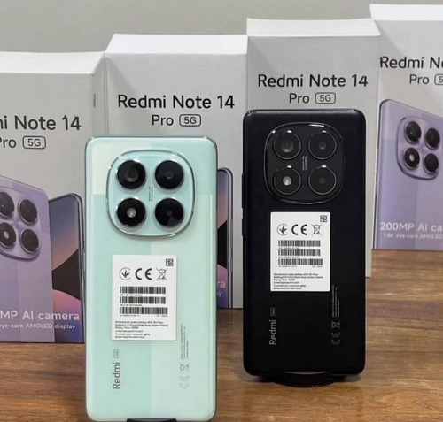 Xiaomi Redmi Note 14 Pro 5g Dual Sim 12gb Ram 512gb 2025 Nfc Preto