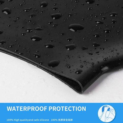 Gorro De Silicona Para Nadar Gorro De Natación Impermeable