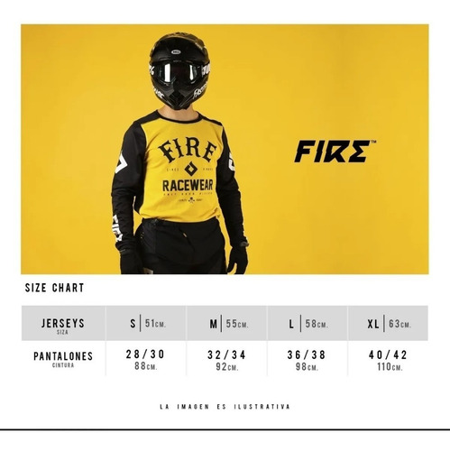 Imagen 10 de 10 de Conjunto Mx Motocross Fire Alpha-all Motors Online-