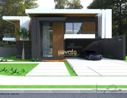 Imagem 3 de 3 de Casa Exclusiva Com 4 Suítes À Venda, 350 M² Condomínio Jardim Do Golfe Iii - Sjcampos/sp - Ca1876 - Ca1876