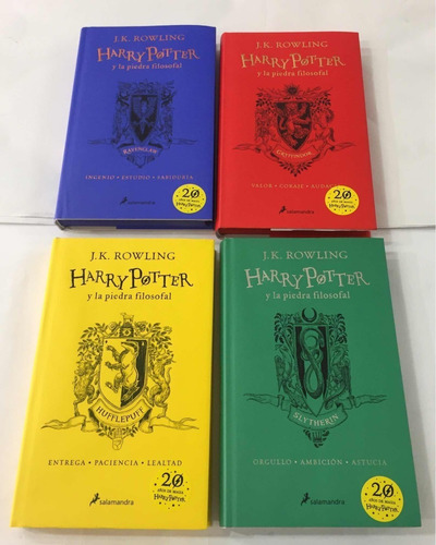 Harry Potter Y La Piedra Filosofal- 20 Años - J. K. Rowling