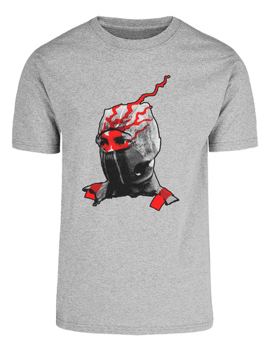 Camiseta Gris Jaspe Hombre/dam4 Twenty One Pilots Blurryface