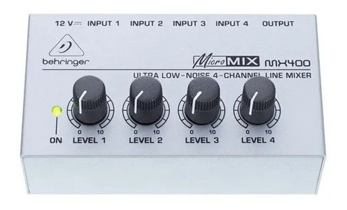 Behringer Mx400 Micromix 4 Canales Mixer   Prm