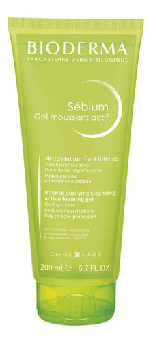 Bioderma Limpiador Sebium Gel Moussant Actif -200ml -acneica