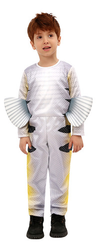 Disfraz De Cosplay Infantil Con Forma De Platija Para Hallow
