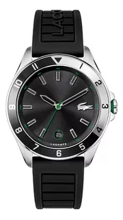 Reloj Lacoste de caucho negro 2011188 para hombre