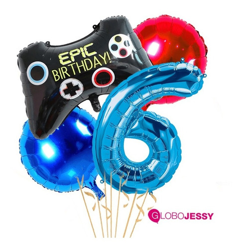 Imagen 1 de 5 de Globos De Mando De Video Juego