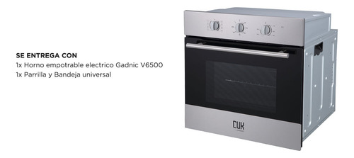 Horno Electrico Empotrable Cuk By Gadnic 3000w 8 Funciones