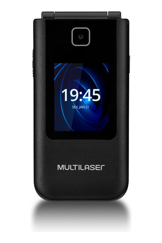 Celular Flip Vita Dual Chip Bluetoth Rádio Multilaser P9145
