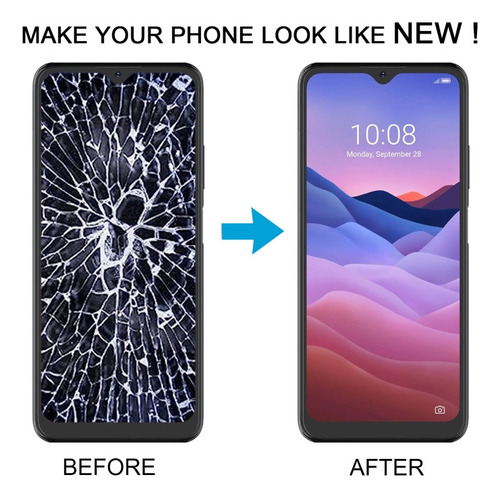 Wa1 Lcd Screen With Frame For Zte Blade V2020 Smart 8010