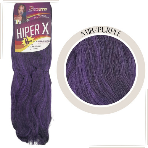 Jumbo Super Hiper X 400 Gramas Cor Mib/purple