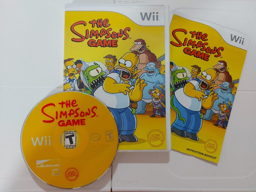 The Simpsons Game Wiioriginal Y De Uso 