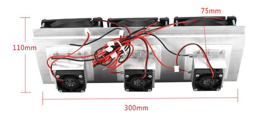 Refrigerador Termoelétrico Peltier Para Semicondutor Dc 12v