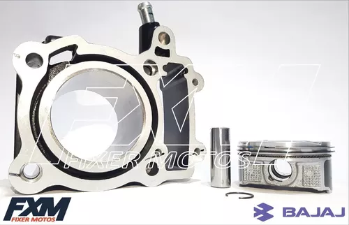 KIT CILINDRO PISTON Y ANILLOS PULSAR NS / AS / RS 200 BAJAJ