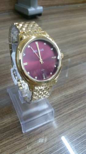 Relógio Seculus Feminino 20565lpsvds1 Com Nf