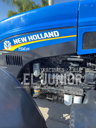 Tractor New Holland Ts6125 Con Cabina A/c 4x4 Turbo
